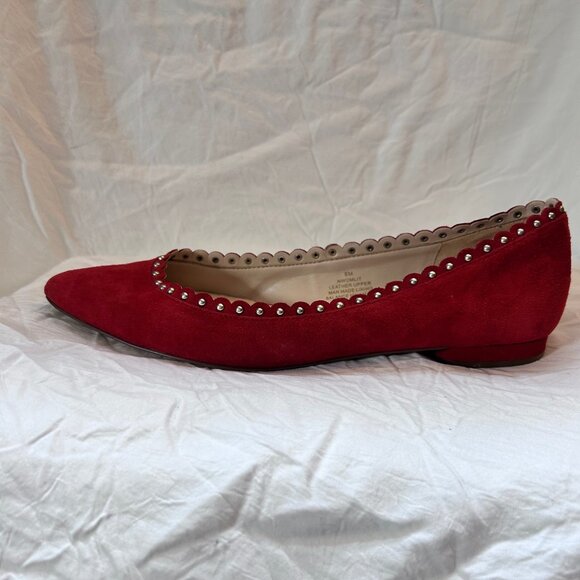 Nine West Siena Colored Suede Ballet Flats - Picture 4 of 5